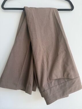 LOFT Brown Wide Leg Pants 4